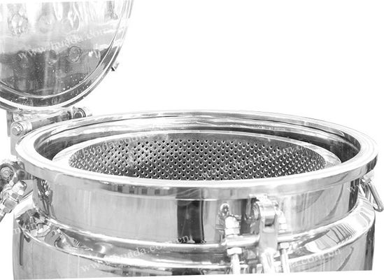centrifugadora de la extracción del etanol del aceite del cbd