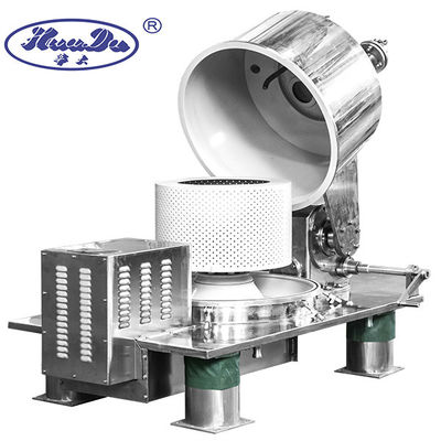 Centrifugadora superior de acero inoxidable de la descarga