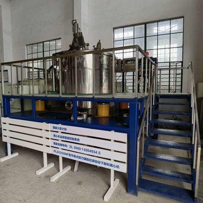 Producto alimenticio vertical automático de la categoría alimenticia que procesa la centrifugadora de la cesta de la descarga del raspador del convertidor de frecuencia