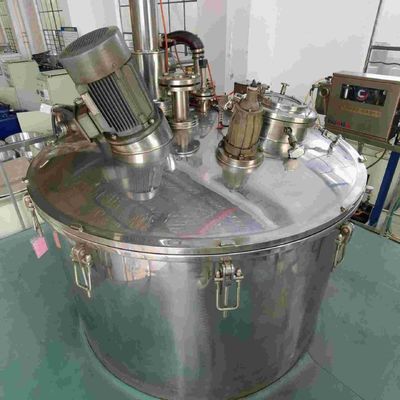 Tracción de la máquina química de acero inoxidable de la centrifugadora del filtro de la acción con la descarga inferior del raspador