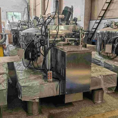 Separador centrífugo industrial hidráulico 1000L del control 1250kg