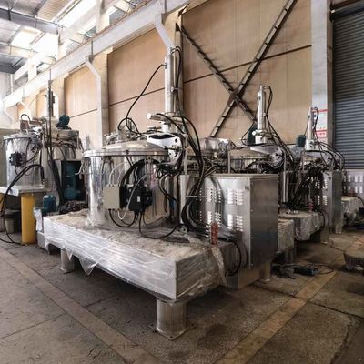 centrifugadora de la cesta de la centrifugadora 190L de la separación de sólido-líquido 1100rpm