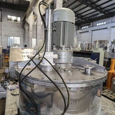 Centrifugadora vertical 620kg de la descarga de la parte inferior 900rpm para las sustancias aromáticas
