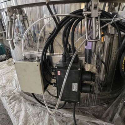 Secador vertical a prueba de explosiones anticorrosión continuo de los cortes de los fluidos para sondeos del raspador de la voluta de PAUT