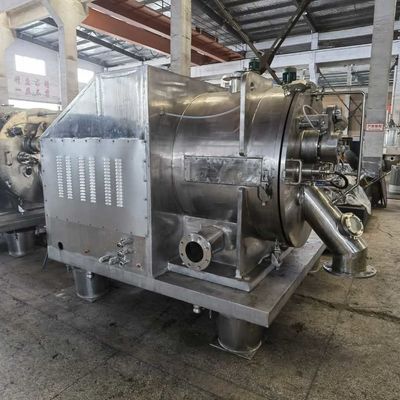 Centrifugadoras horizontales 132kW de 1100L Peeler con el sistema a prueba de explosiones