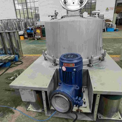 Cuatro centrifugadora superior de proceso química de la cesta de la centrifugadora 400L de la descarga del punto