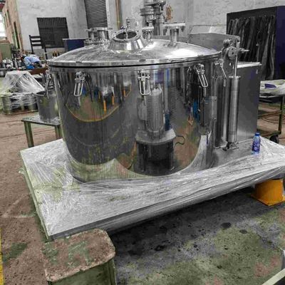 Vertical manual de la centrifugadora industrial de la cesta del metal 555L 850rpm
