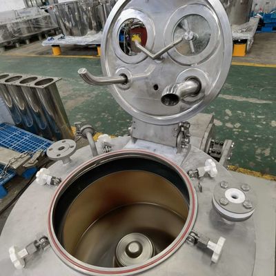 Categoría alimenticia vertical automática de la centrifugadora del aceite vegetal 1100rpm