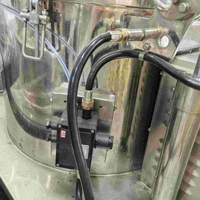 separación de los productos de metal de la centrifugadora de la descarga del top de 1200rpm 200L