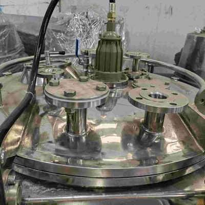 separación de los productos de metal de la centrifugadora de la descarga del top de 1200rpm 200L