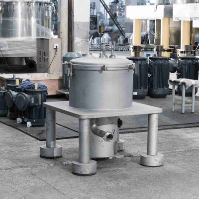Pequeña cesta manual farmacéutica vertical de las máquinas de centrífugo del ISO