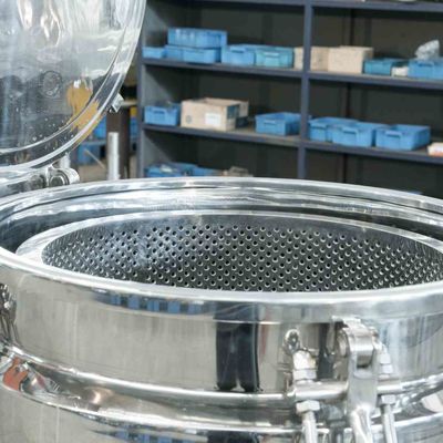 Centrifugadora seca de acero inoxidable 1300rpm de la extracción del etanol de la biomasa 304