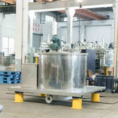 Centrifugadora automática 230kg de la descarga de la parte inferior del raspador 1100rpm del CE para la separación del látex