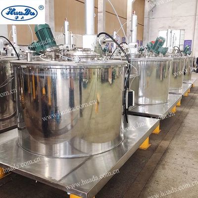 Centrifugadora minera vertical 800rpm de la separación de sólido-líquido del raspador 1250L de la concentración