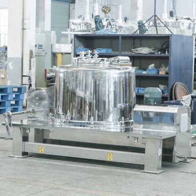 descarga manual de Peeler de la máquina de la centrifugadora de 1100rpm Pharma