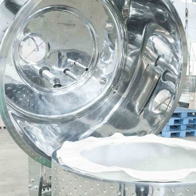 Centrifugadora vertical manual de la descarga del top de 320L 1000rpm para los sabores químicos