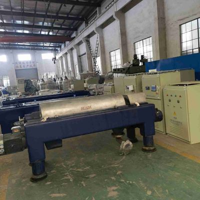 Control automático del PLC de LW aceite vegetal horizontal de la garantía de 1 año que separa la centrifugadora de la jarra