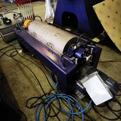 Centrifugadora de acero inoxidable de la jarra de la descarga de la voluta 904L del servicio de la Después-venta LW850 aplicada a la recuperación de las multas del suero