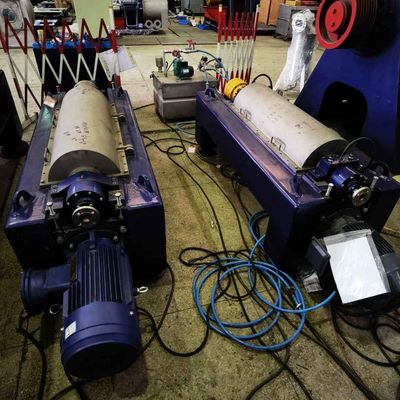 3600rpm 3 centrifugadoras automáticas de la jarra de la fase para procesar descarnaduras abonadas con cal