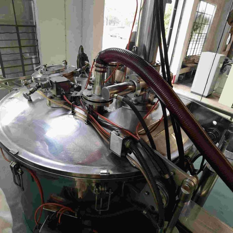 Tirón-bolso que ahorra la centrifugadora de desecación de la alta de la productividad descarga inferior de trabajo del raspador para la industria alimentaria